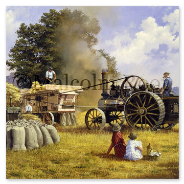 fowler_engine_threshing
